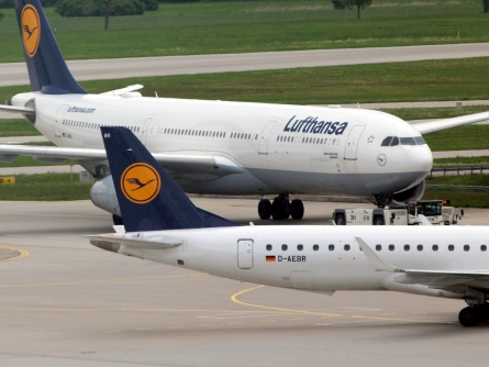 Lufthansa-Maschinen am Flughafen, über dts Nachrichtenagentur