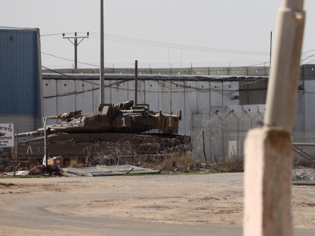 Grenze zum Gazastreifen, über dts Nachrichtenagentur