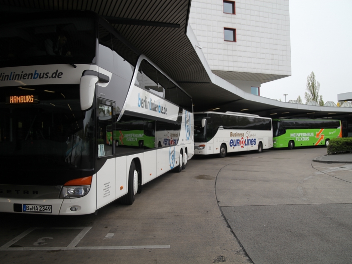 Fernbusse von Berlinlinienbus, Eurolines, MeinFernbus/Flixbus, über dts Nachrichtenagentur