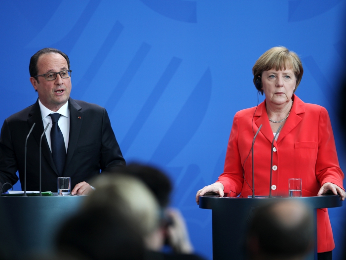 Hollande und Merkel, über dts Nachrichtenagentur
