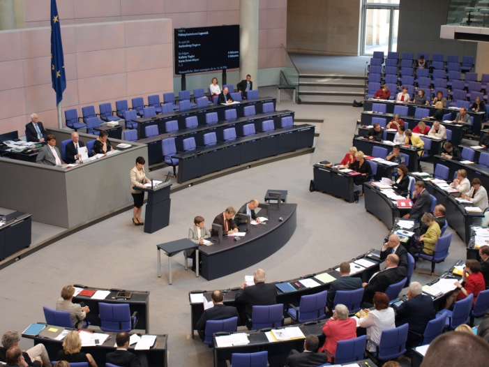 Bundestagssitzung im Plenarsaal des Reichstags, über dts Nachrichtenagentur