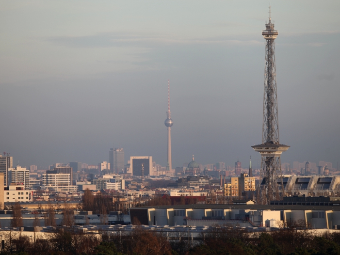 Berliner Funkturm und Fernsehturm, über dts Nachrichtenagentur