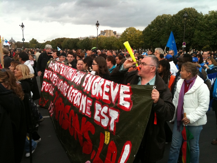 Demonstration in Frankreich, über dts Nachrichtenagentur