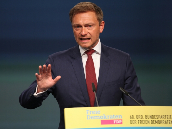 Lindner fordert auf FDP-Parteitag mehr ökonomische Bildung
