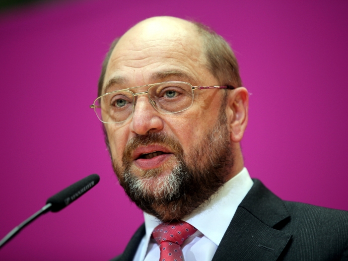 Schulz für gemeinsamen Haushalt der Euroländer