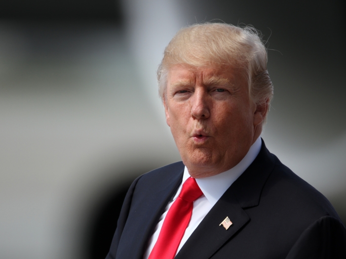 Trump und Macron demonstrieren Einigkeit