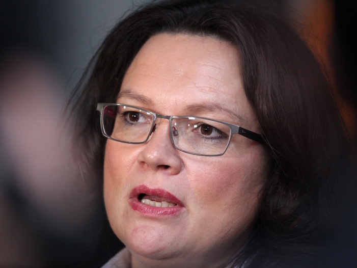 Nahles will "Erbe von Martin Schulz weitertragen"