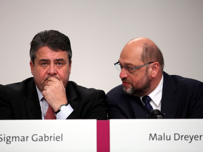 Schulz und Gabriel offiziell wieder versöhnt
