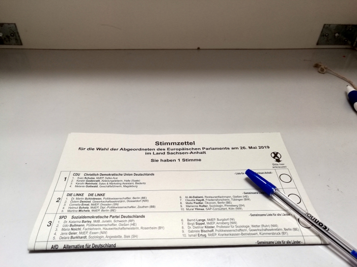 Europawahl in Deutschland hat begonnen