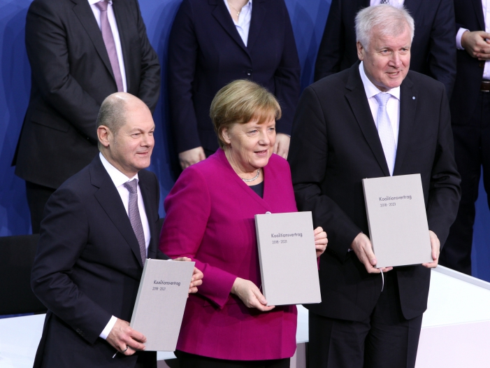GroKo-Halbzeitbilanz: Scholz erwartet "Ideen für anstehende Probleme" GroKo-Halbzeitbilanz: Scholz erwartet "Ideen für anstehende Probleme"