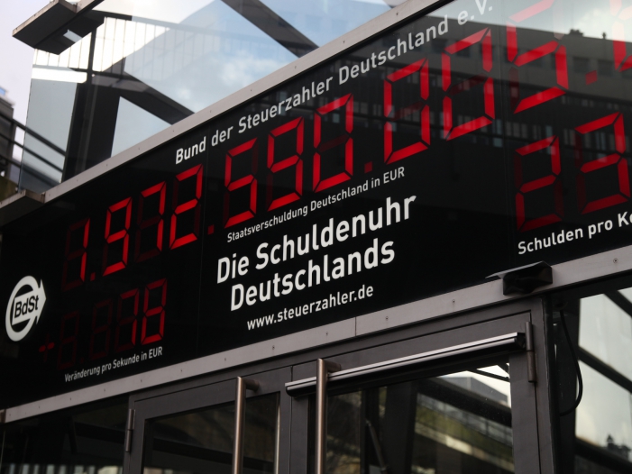 Bund erhält weniger Bürgerspenden für Schuldenabbau