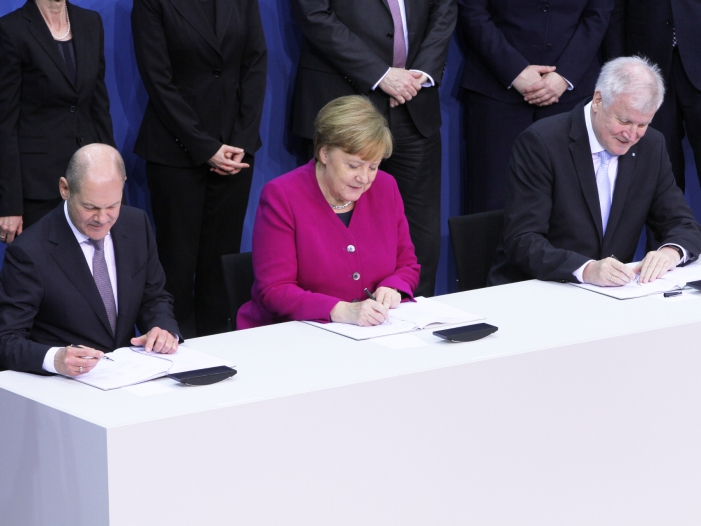 BDI-Präsident ruft GroKo zum Weiterregieren auf