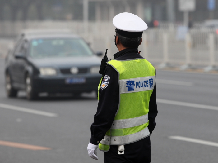 Kritik an chinesischen Polizeistreifen in Europa