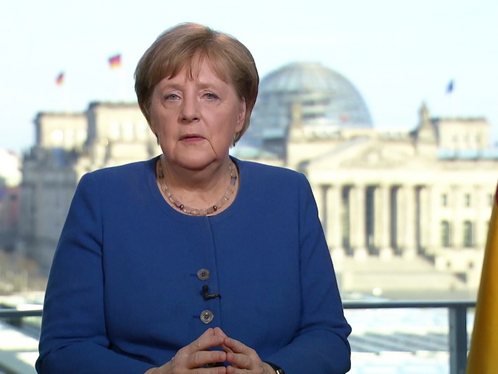 Merkels Corona-Ansprache: "Es ist ernst"