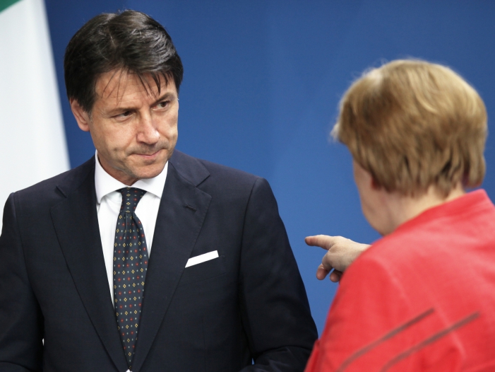 Merkel und Conte pochen auf schnelle Einigung beim EU-Gipfel