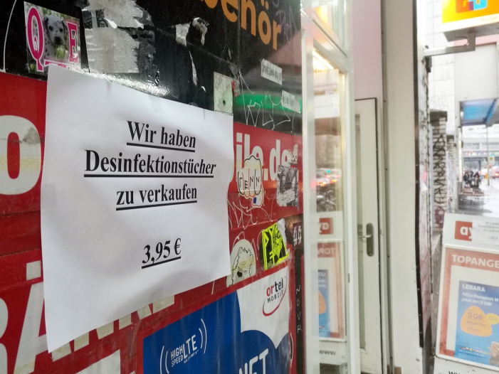 Bundesärztekammer: Desinfektion von Flächen überflüssig