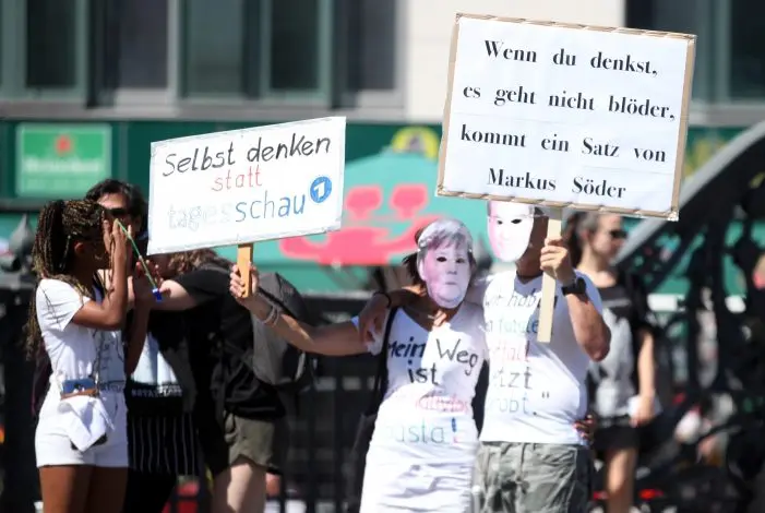 Querdenker wollen trotz Verbot am Sonntag in Berlin protestieren 