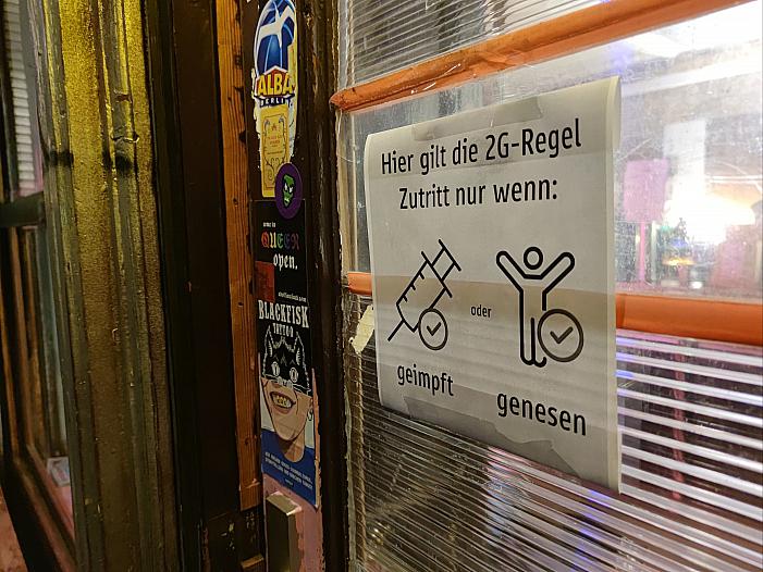 Bund und Länder planen 2G-Plus für Restaurant-Besuche