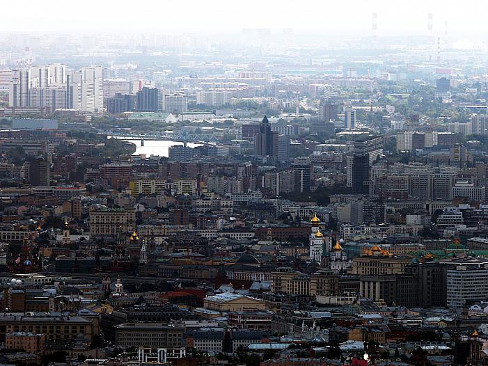 Blick über Moskau mit Moskwa im Hintergrund, über dts Nachrichtenagentur