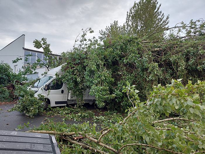 Heißester Tag des Jahres endet im Norden und Westen mit Unwetter