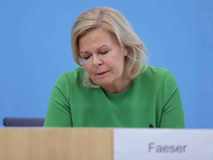 Union drängt Faeser zu Aufklärung von Schönbohm-Affäre Union drängt Faeser zu Aufklärung von Schönbohm-Affäre