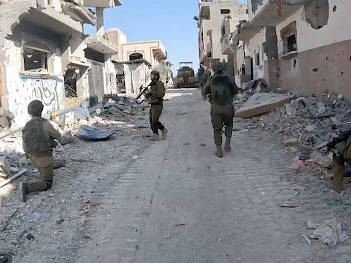 Bodenoperation im Gazastreifen in vollem Gange