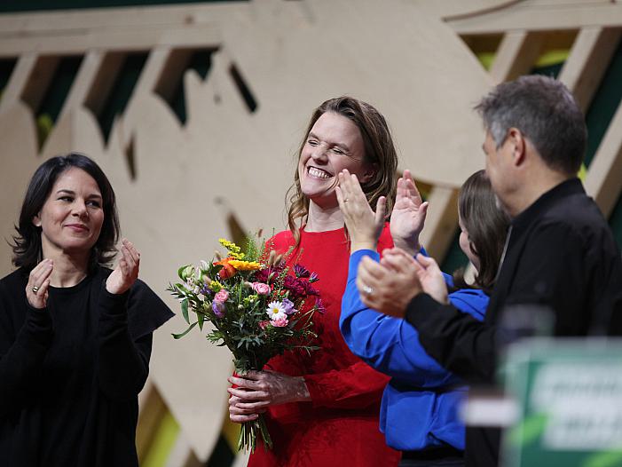 Reintke zur Grünen-Spitzenkandidatin für Europawahl gewählt Reintke zur Grünen-Spitzenkandidatin für Europawahl gewählt