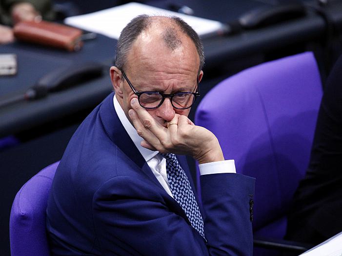 Merz drängt auf Zeitplan für Haushalt 2024 Merz drängt auf Zeitplan für Haushalt 2024