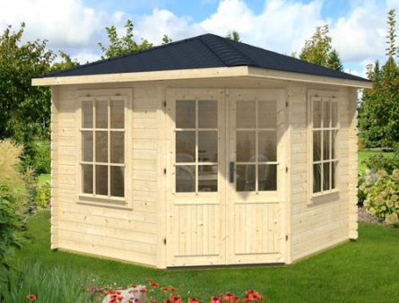 Ihr Platz im Grünen mit einem Gartenhaus aus Massivholz