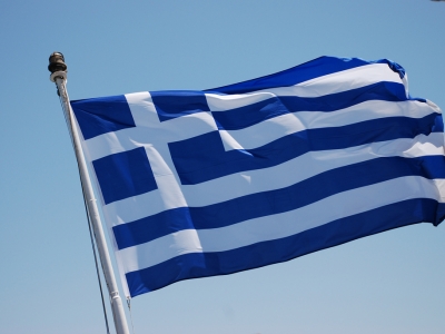 Flagge von Griechenland, Trine Juel, Lizenztext: dts-news.de/cc-by